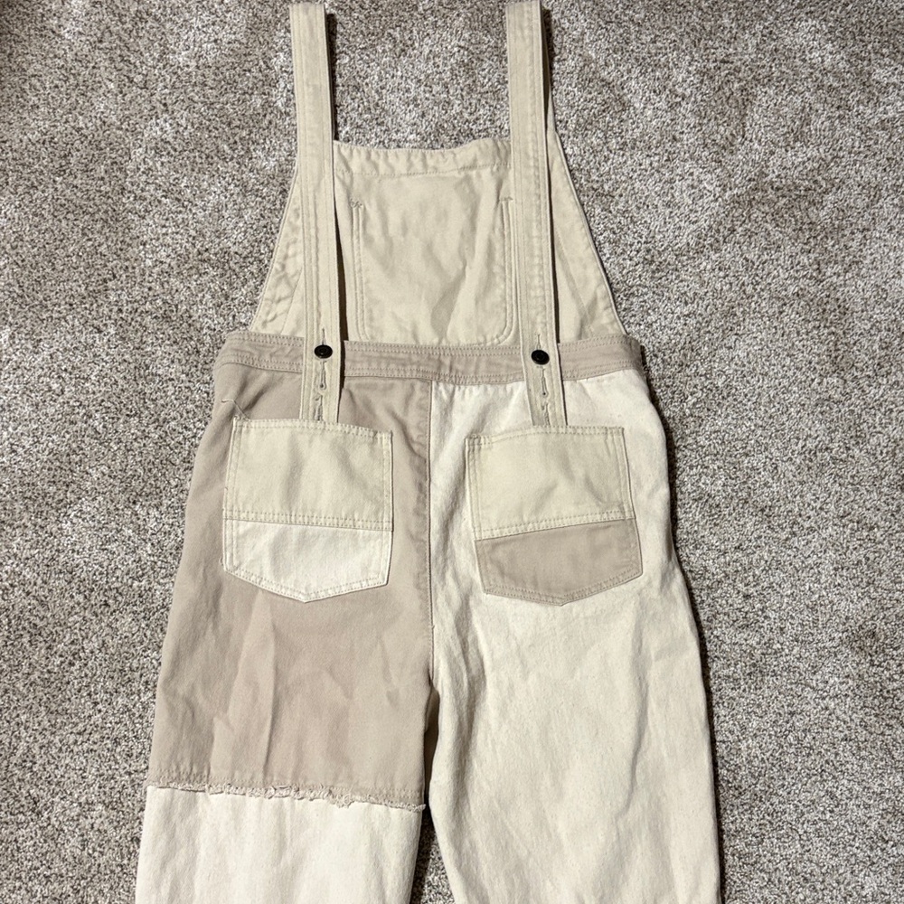 Easel Two-Tone Patchwork Jumpsuit - image 7